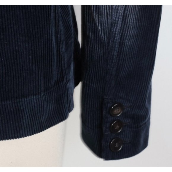 Christian Dior 38 US 6 bar jacket suit pants 2021 navy corduroy blazer - Picture 9 of 16